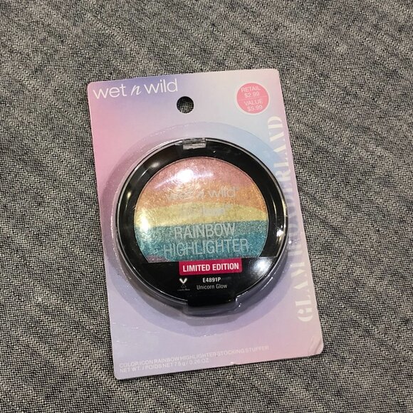 Wet n Wild Color Icon Rainbow Highlighter - Unicorn Glow Limited Edition. NWT - Picture 2 of 8